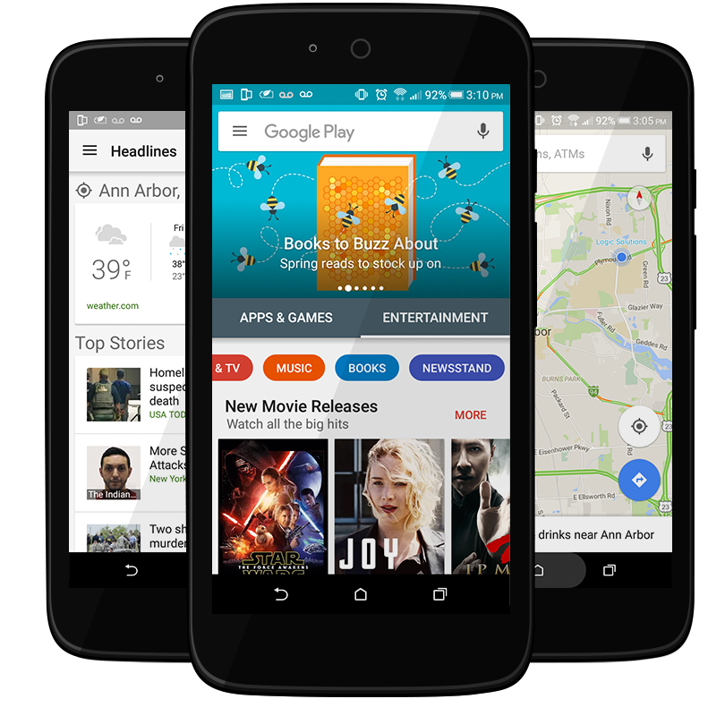 Google Unveils The $105 Android One Smartphone